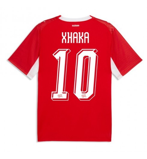 Sveitsi Granit Xhaka #10 Kotipaita MM-kisat 2026 Lyhythihainen Sveitsi Granit Xhaka #10 Kotipaita MM-kisat 2026 Lyhythihainen